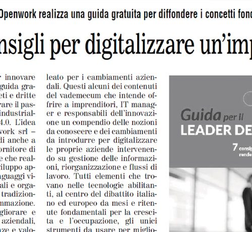 guida gratuita industria 4.0 intervista Giuliani