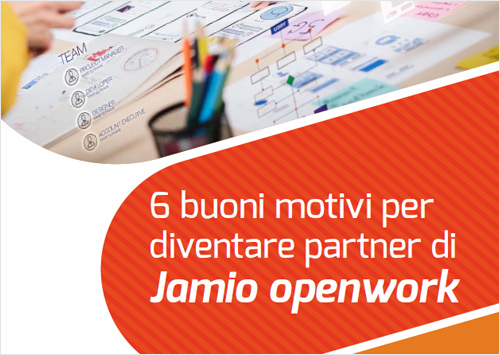 6 buoni modivi per diventare Partner di Jamio openwork