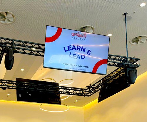 Evento Aruba academy cloud-native learn eleads